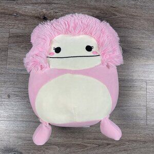 NEW Brina The Big Foot Squishmallow 12" Pink